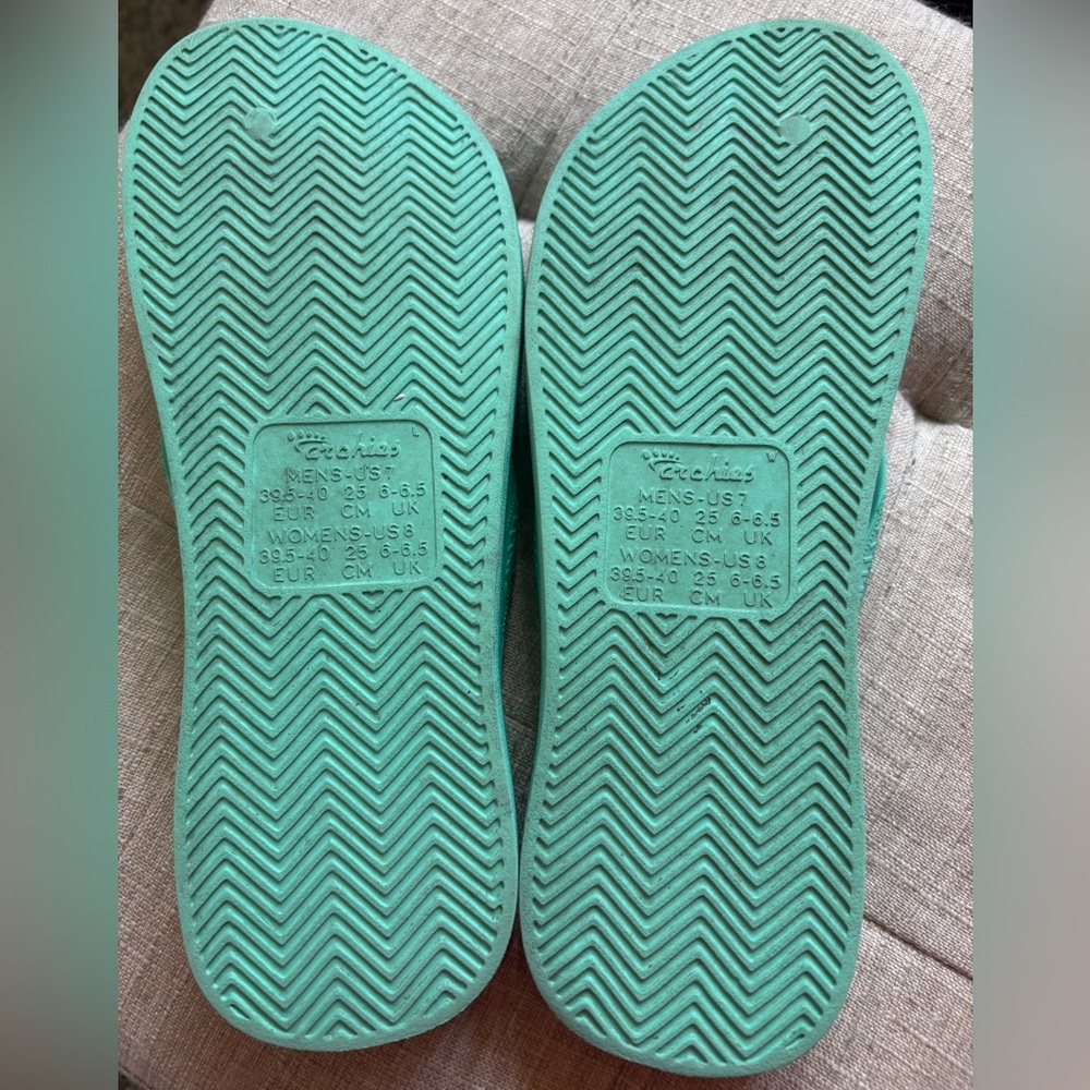 Archie’s flip flop in mint size 8 - Picture 6 of 7